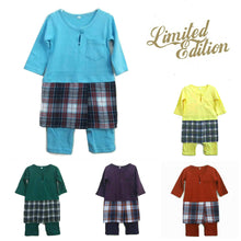 Jumper Baju Melayu Samping Baby Romper Raya